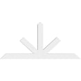 thumbnail image 2 of 60"W x 27 1/2"H x 2"D x 4"F, 11/12 Pitch, Saratoga Architectural Grade PVC Gable Bracket, 2 of 8
