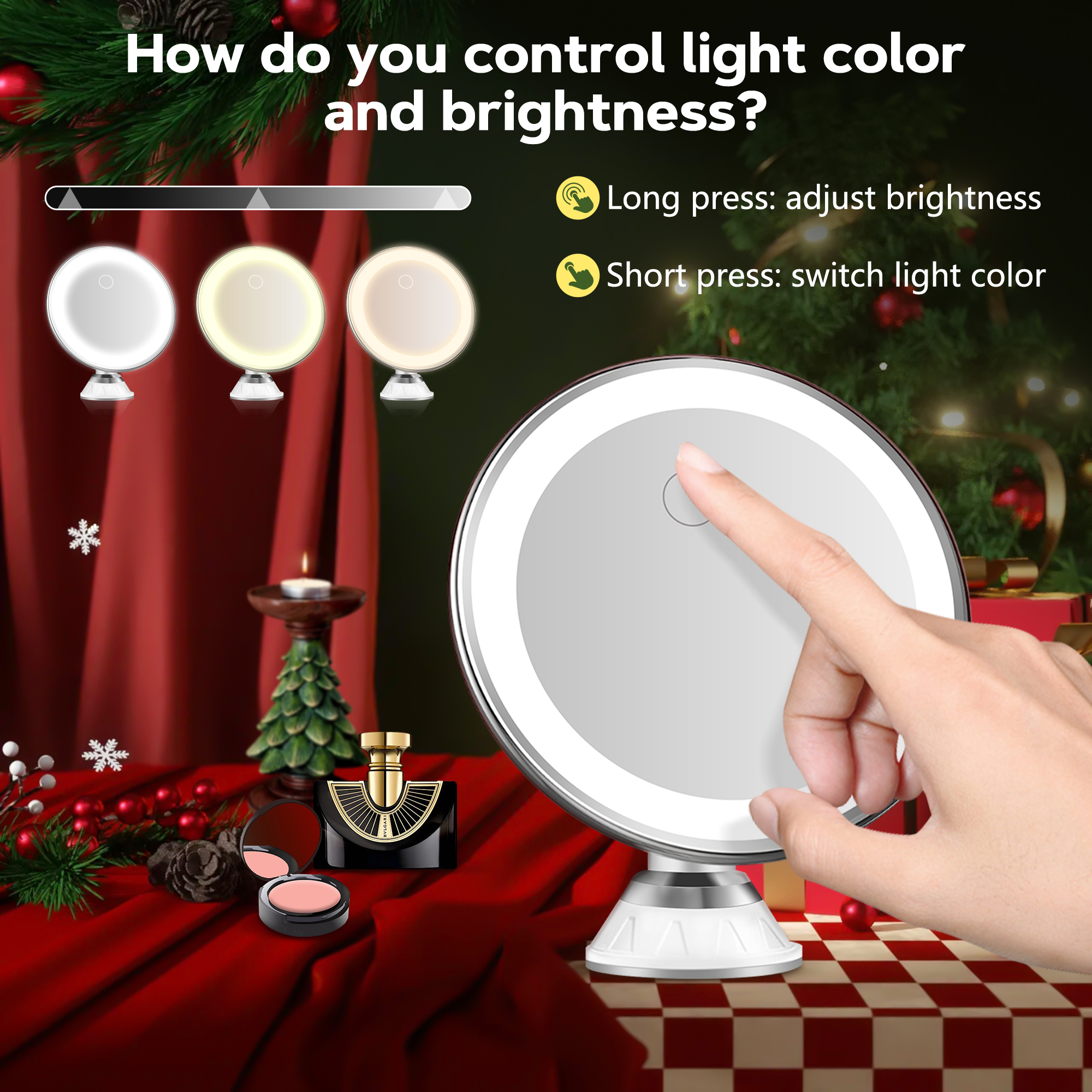 BBeauty Planet 20X+30X Magnifying Lighted Mirror Set photo 4