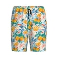 thumbnail image 4 of Easygdp Colorful Fruits Men's Short Pajama Pants, Sleep Shorts, Household Pants, Casual Pants with Pockets - Small, 4 of 9