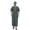 Army Green, variant on Traditional Arabic Jubba Thobe For Middle Embroidered Short Sleeve Style Kaftan Tunic Comfortable Loose Fit/Blue/S