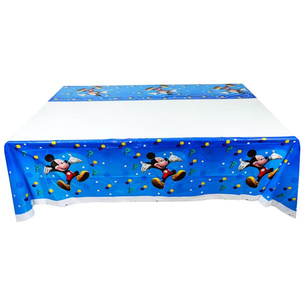 Mickey Mouse Party Supplies Decorations Paper Cups Plates Napkins Banner Tablecloth Balloons Boys Birthday Baby Shower Gao Jinjia LED
