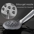 thumbnail image 3 of Luxury Shower Head, Chrome Finish With Magnetic Docking, PowerPulse Massage For Unmatched Relaxation, Detachable Head, Flexible Metal Hose, Water-Saving Performance. P004, 3 of 7