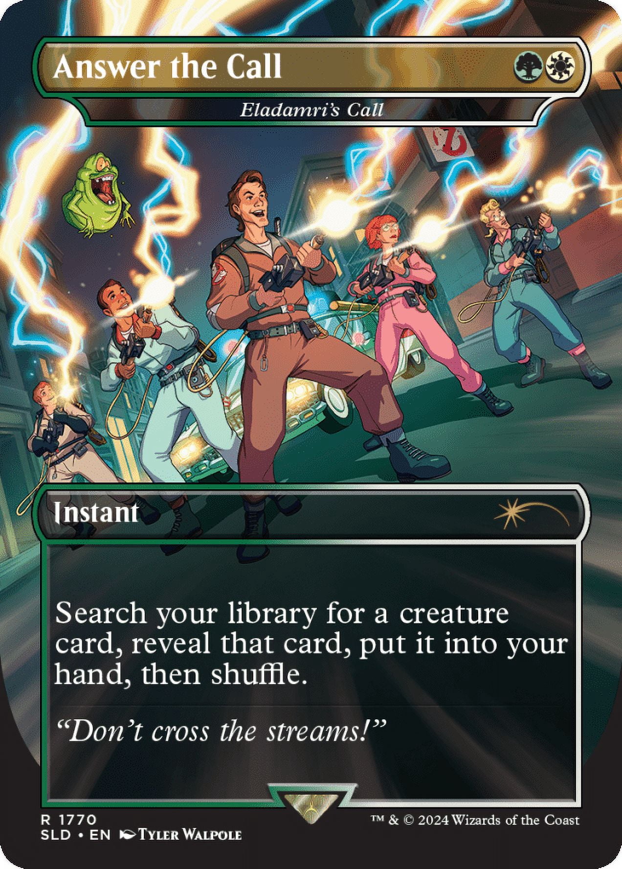 Magic the Gathering Secret Lair x Ghostbusters: The Real Ghostbusters Foil Edition