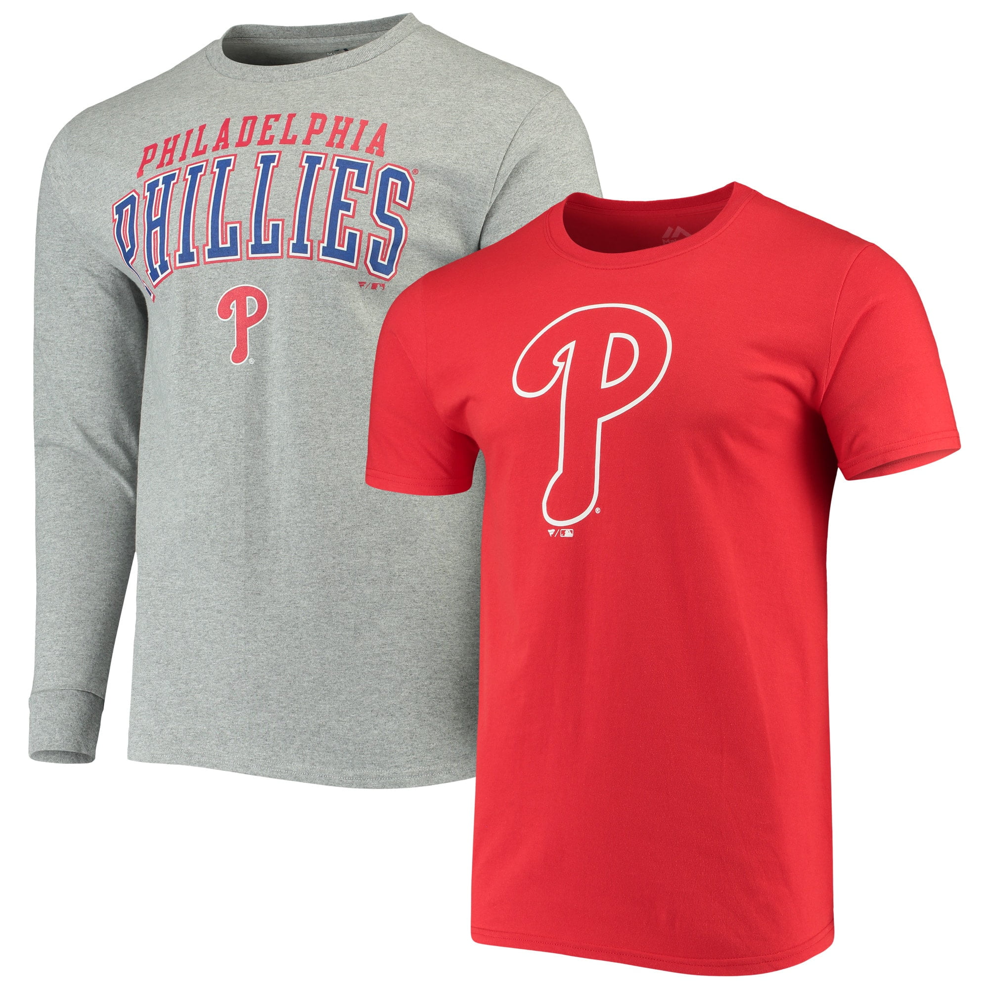 Philadelphia Phillies Fanatics Branded Team Logo T-Shirt Combo Set ...