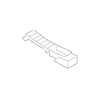 Genuine OE Saab Switch Bezel - 12848544