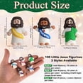 thumbnail image 2 of AMZFAVOR, 100 minijuguetes de goma con figuras del Pequeño Jesús, 3,5 cm, 2 of 7