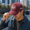thumbnail image 4 of 9/11 25th Anniversary Memorial Hat, Never Forget 2001-2026 Washed Cotton Baseball Cap, Vintage Embroidered Patriot Dad Hat for Men Women, 4 of 7