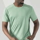 thumbnail image 4 of Camisetas Elvqul Hombre Manga Corta Playa Verde Cuello Redondo sin Estampado, 4 of 6