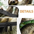 thumbnail image 3 of ERJLKXP Funny Sloth Jungle Makeup Bags Travel Cosmetic Bag Case, Large Capacity Organizer and Storage, Portable Pouch Toiletry bag for Women & Girls, 3 of 7