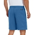 thumbnail image 2 of Little Donkey Andy Men's Bermuda 9 Inch Lightweight Quick Dry Stretch Shorts Golf Hiking Light Blue Heather XL, 2 of 7