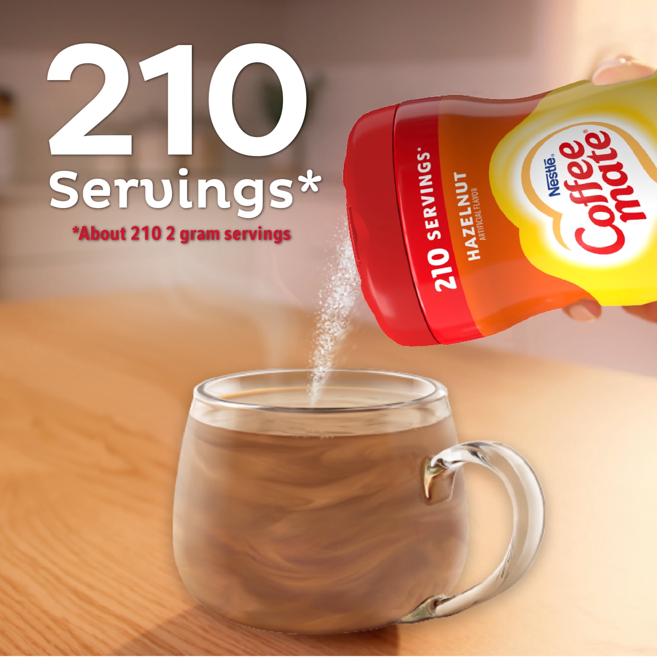 Coffee mate Hazelnut Powder Coffee Creamer, 15 oz