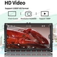 thumbnail image 3 of Zootealy 9" Android Car Stereo with Bluetooth MP5 Player, GPS Navigation, Wireless Carplay for Volkswagen - Stay Safe with Hands-Free Calling, Reverse Assistance & Driving Recorder - Entertainment, 3 of 6