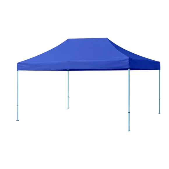 Ilios Innova | Toldo Plegable Azul 2x3 Carpa para Exteriores Resistente al Clima, Impermeable, Estructura de Hierro y Tela Oxford 600D.