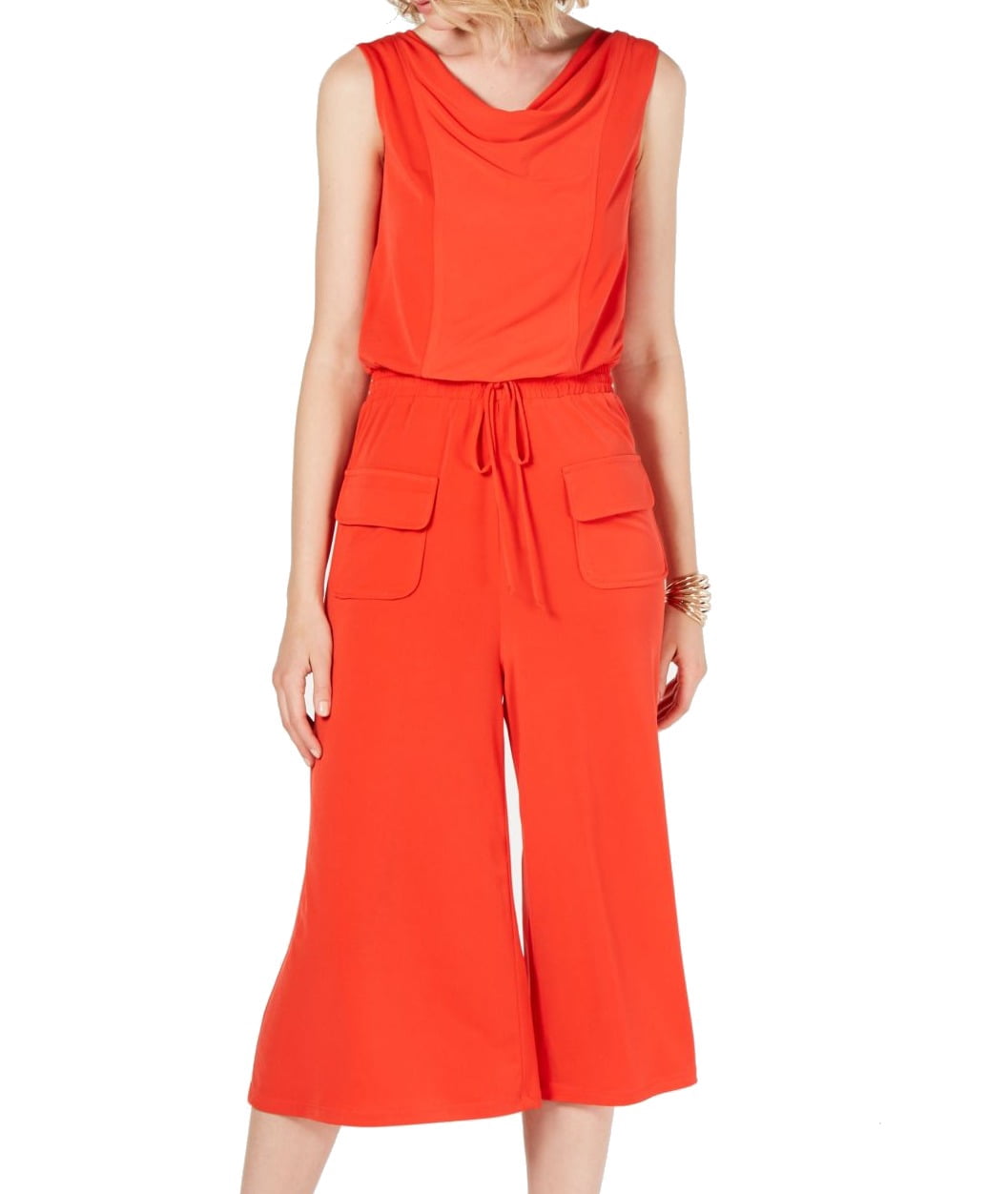 Womens Jumpsuit PL Petite Drawstring PL Womens Jumpsuit PL Petite Drawstring PL