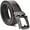 Brown Belt / Black Buckle, variant on Men's Ratchet Belt Genuine Leather Mens Belt with Slide Ratchet Belts for men