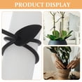 thumbnail image 3 of WRITWAA Black Silicone Gardening Ties Flexible Wire for Outdoor Plant Support, 20 Pieces Plant Ties, 3 of 8