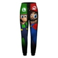 thumbnail image 6 of Super Mario Cartoon Mens Sweatpants Joggers Pants Trousers 3D Novelty Casual Sweatpants With Drawstring Closed Bottom, 6 of 6