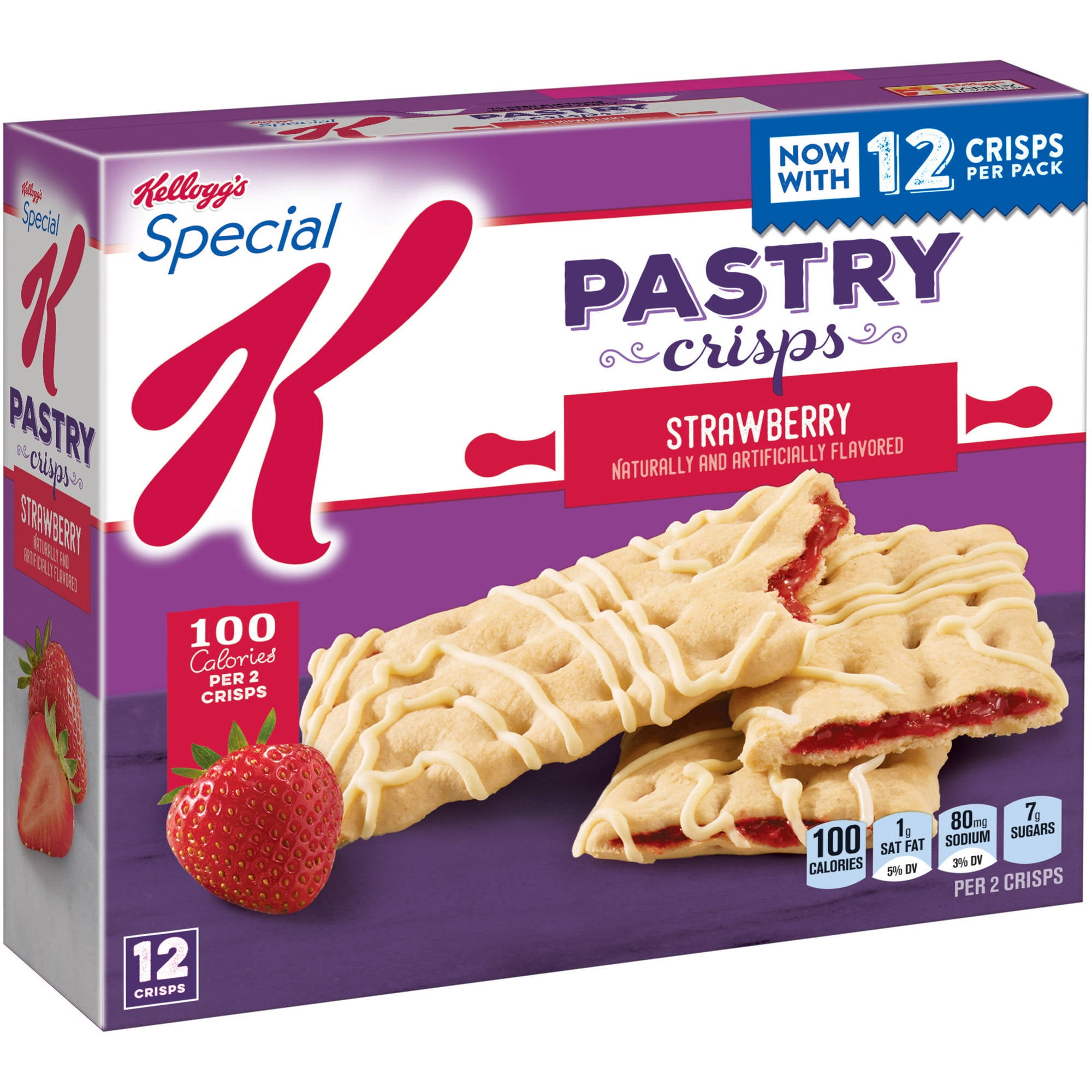 Kellogg's Special K Strawberry Pastry Crisps, 12 count by Kellogg Company