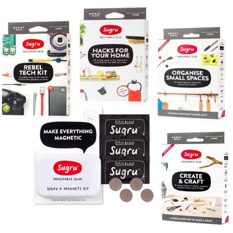 Sugru Mouldable Glue - Original Formula - Hacks for your Home Kit
