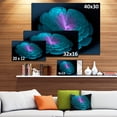 thumbnail image 3 of Abstract Blue Floral Fractal Background - Extra Large Floral Wall Art, 3 of 4