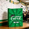 thumbnail image 4 of 10 Pack Graduation Kraft Paper Bags, White Gift Tote Pouches, Multipurpose Shopping Sack, Lightweight Packaging Bag for Birthday Party and Jewelry Storage, 4 of 5