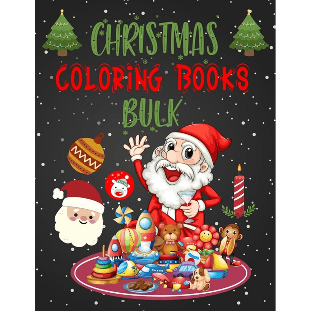Christmas Coloring Books Bulk : Christmas Coloring Books For Adults
