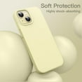 thumbnail image 4 of JETech Silicone Case for iPhone 15 6.1-Inch, Silky-Soft Touch Full-Body Protective Phone Case, Shockproof Cover (Yellow), 4 of 6