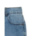 thumbnail image 2 of Wonder Nation Boy's Relaxed Straight Stretch Denim Jeans, Sizes 4-16, 6-10 Slim & Husky, 2 of 3