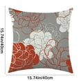 thumbnail image 5 of Kugisaki Throw Pillow Covers Soft Thicked Flocked Pillowcase Decorative Pillow Covers for Sofa Couch Bed, 5 of 6