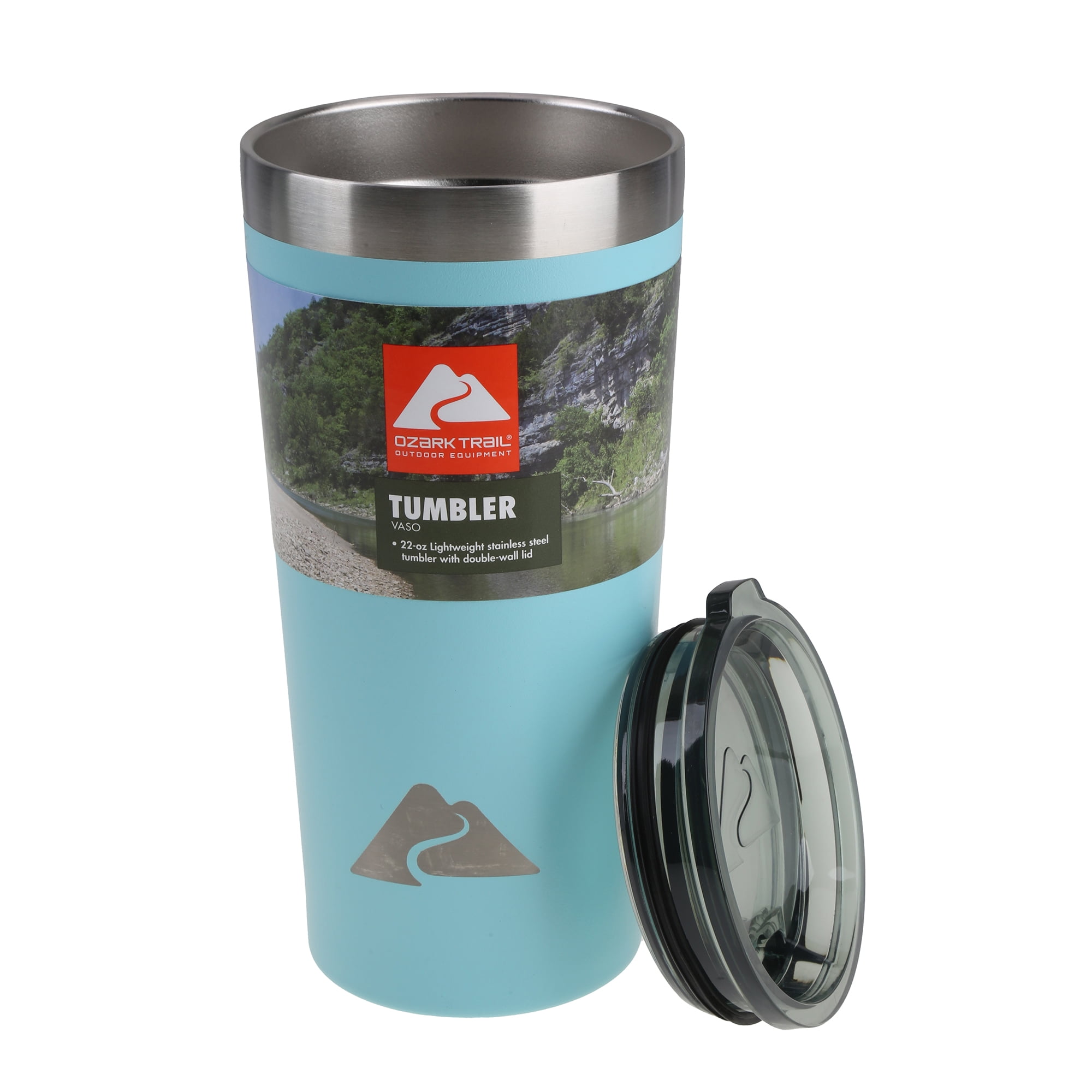 Ozark Trail Double 22oz Wall Vacuum Sealed Stainless Steel Tumbler $8.97