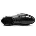 thumbnail image 4 of CMR CHAMARIPA Men's Height Increasing Formal Shoes - Black Leather Oxford Shoes 8CM / 3.15 Inches, 4 of 9