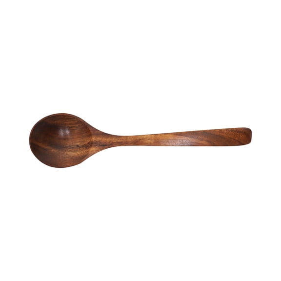 XSCPXTT Long Handle Wooden Spoons, Spoon with Handle Spoon for Cooking, Wood Soup Spoons for Food Soup Cooking Mixing Stirring Kitchen Tools Brown