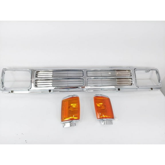 Fits For Toyota Pickup 4Runner 1987-88 RN65 4WD Grille Assembly Chrome TO1200133