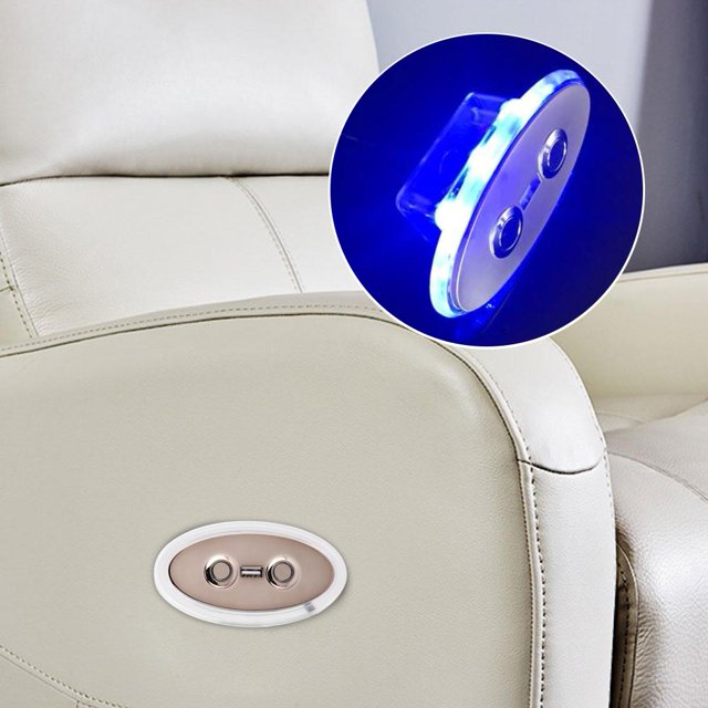 Sofa Controller, Sofa Hand Control, Labor-saving LED Backlight Electric Recliner For Massage Chair Intelligent Sofa Lifting Chairs Straight Head