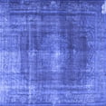 thumbnail image 1 of Ahgly Company Indoor Square Persian Blue Bohemian Area Rugs, 5' Square, 1 of 4
