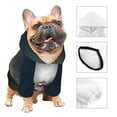 thumbnail image 3 of Balery Design Name Dog Hoodie Pets Wear Hoodies For Small Dogs Pet Clothes Costumes, Pets Wear Hoodie Sweatshirt Outfit For Dogs Cats Cosplay Party-Size Name, 3 of 8