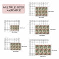 thumbnail image 6 of Tropical Botanical Outdoor Rug 5x7 Ft, Non Slip Washable Area Rug, Summer Red Pink Floral Botanical Patio Rugs Carpet Runner, Large Floor Mat for Indoor/Outdoor Deck Porch Camping, 6 of 8