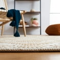 thumbnail image 4 of SAFAVIEH Natural Fiber Wesley Solid Area Rug, Ivory/Natural, 6' x 6' Round, 4 of 8