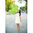 thumbnail image 4 of Matte Lime Green Balloons - 12 Inch Latex Balloons - 100 Pack, 4 of 8