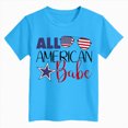 thumbnail image 4 of NOLDARES Kids Cotton Crewneck T-Shirts Short Sleeve Basic Tops for Toddlers Boys(Sky Blue,2-3 Years), 4 of 4