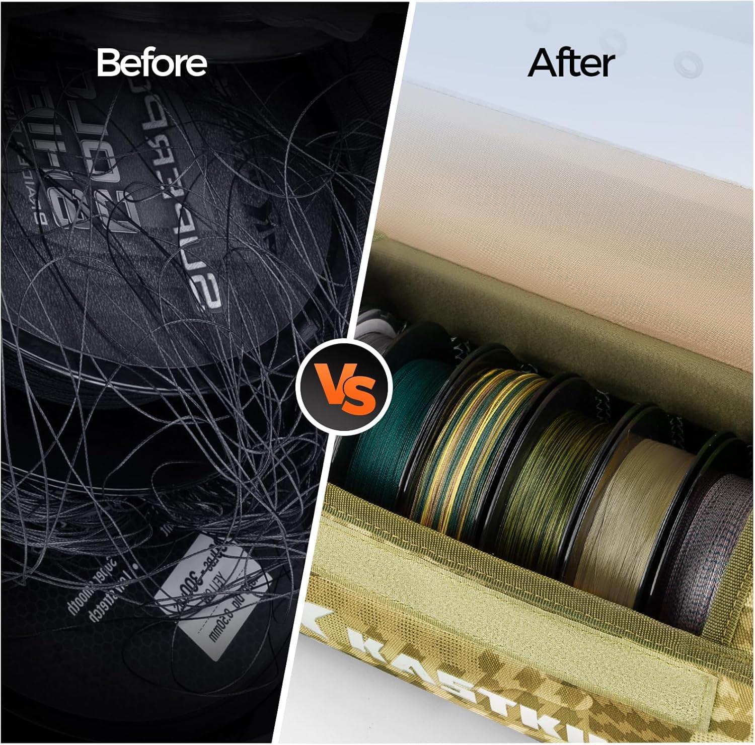 KastKing Line Management Bag, Fishing Line Storage Bag-BaitSpace