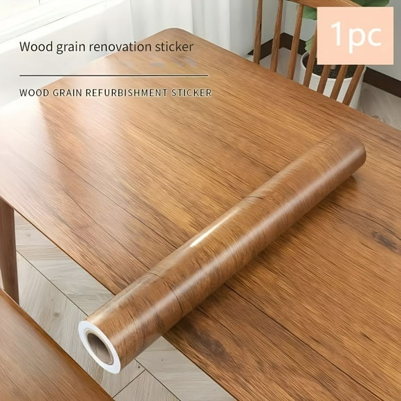 LOVEVER Wood Look Wallpaper Peel And Stick Countertops Waterproof Contact Paper for Cabinets Kitchen Cabinet Furniture Desk.”23.6*118.1”