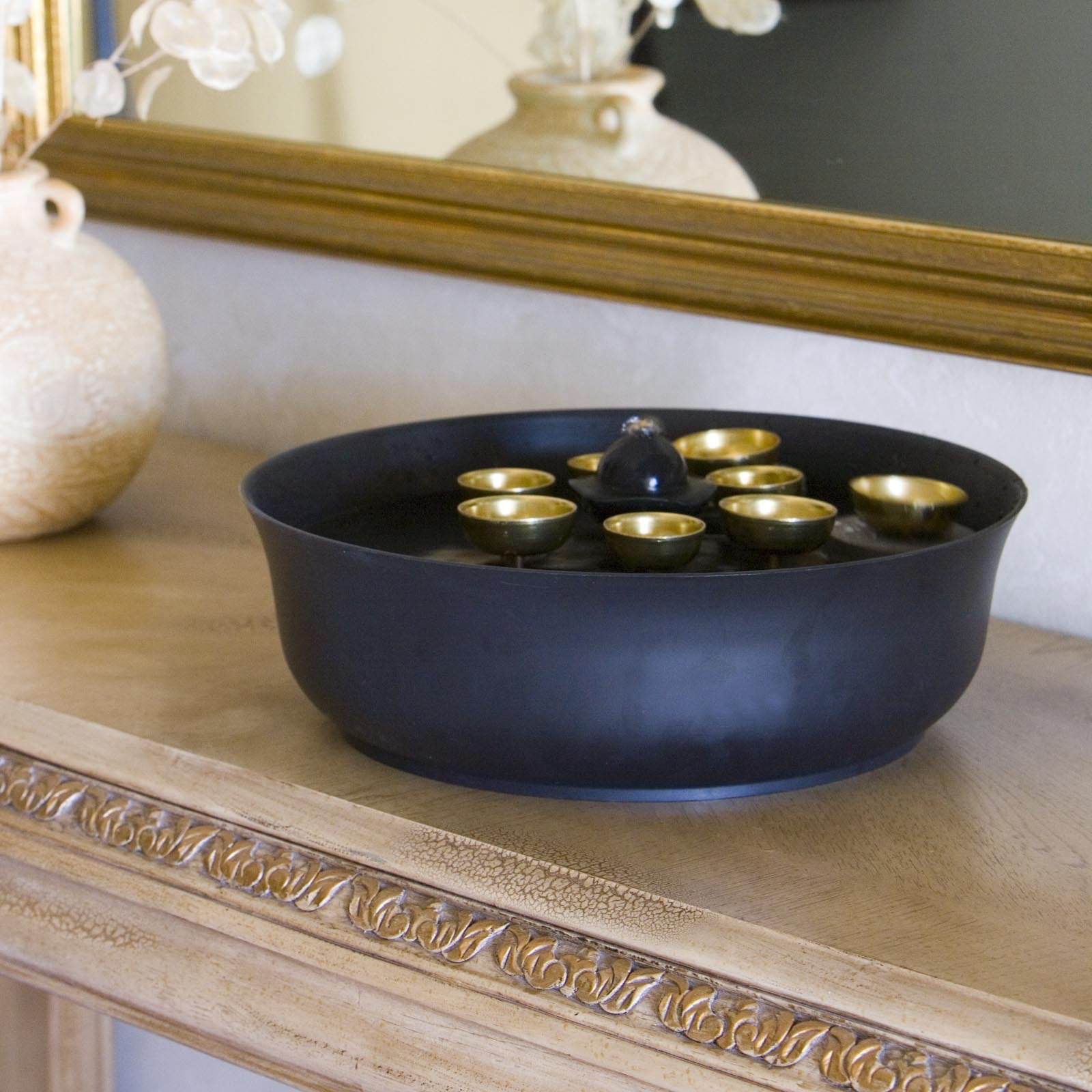 Woodstock Encore Water Bell Tabletop Fountain Com