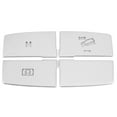 thumbnail image 2 of Khall Car Mirror Car Mirror Protect Suspension Hanging Adjustment Button Silver Sticker Modification Fit For Benz, 2 of 8