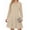 #080-Beige, variant on TaTaai Women's Glitter Long Sleeve A-Line Dress with Sparkly Finish, Flattering Silhouette, and Party Ready Style Gift