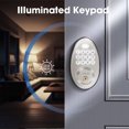 thumbnail image 1 of NOQIZ Pêne Dormant à Clavier Électronique, Verrouillage Automatique, 50 Codes Utilisateur, Clavier Rétroéclairé, Installation Simple, Sécurité IP54 Étanche, Serrure Intelligente pour Porte d'Entrée, Maison, Appartement - M30 SN, 1 of 4