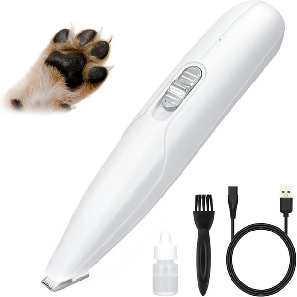Oenbopo Dog Grooming Kit, Cordless Cat and Small Dogs Clipper, Low