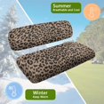 thumbnail image 5 of Uorisanigo Leopard Print Golf Cart Seat Covers Durable Front Seat Covers Golf Cart Seat Cover Sets Fits Two-Person Golf Cart Seats Golf Cart Accessories Seat Cushion Car Seat Protector, 5 of 7