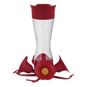 Perky Pet 209b 30 Oz Clear Glass Hummingbird Feeder Walmart Com