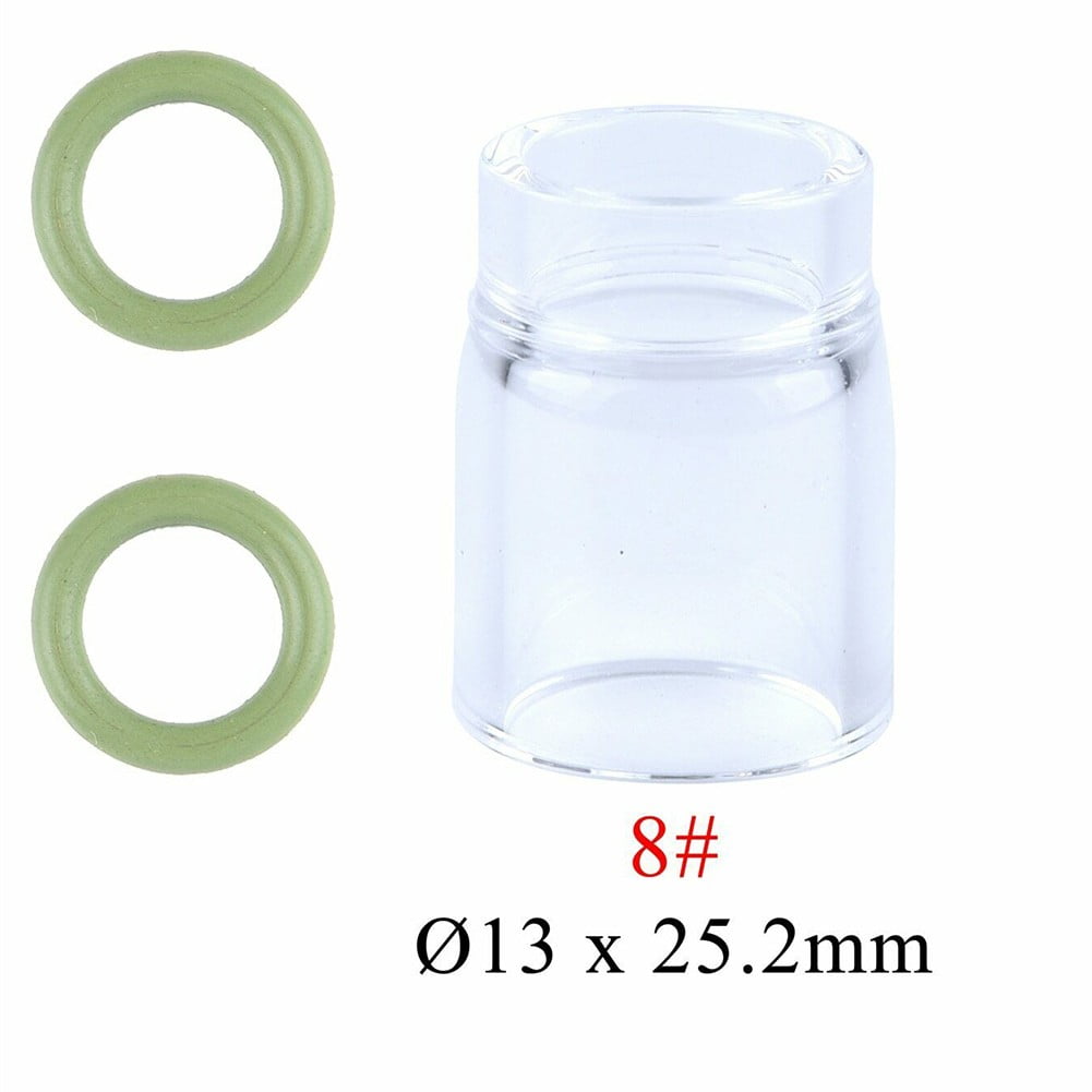 TIG Transparent Visualize Glass Cup Nozzle For WP9/17/18/20/26